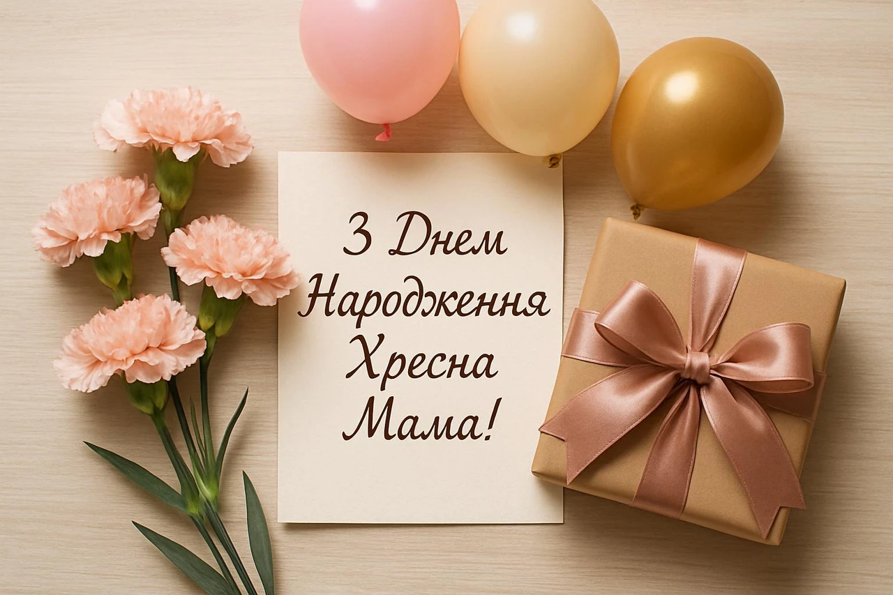 Привітання з ювілеєм хресної мами: щирі та теплі слова любові