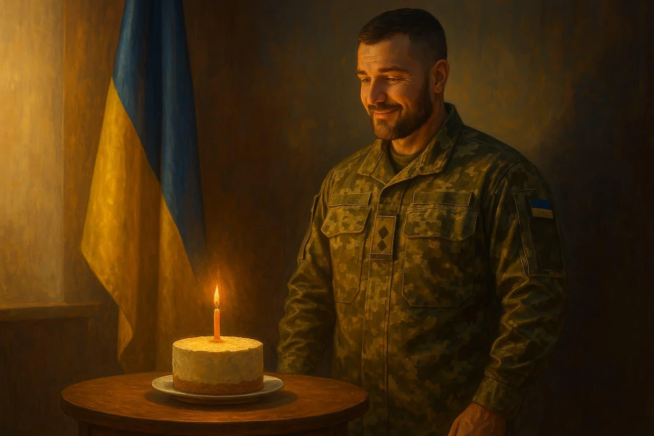 З Днем народження командиру — теплі привітання від серця команди