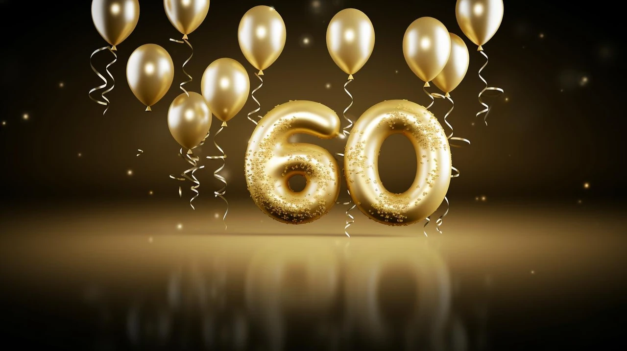 Запрошення на ювілей 60 років: щирі та теплі привітання