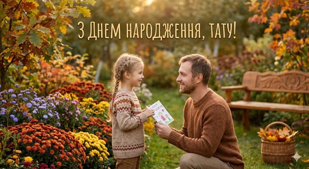 Зворушливе привітання татові з днем народження від доньки: 8 варіантів