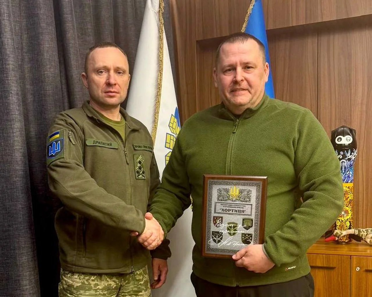 Командувач Михайло Драпатий на зустрічі з представниками Міноборони щодо реформ