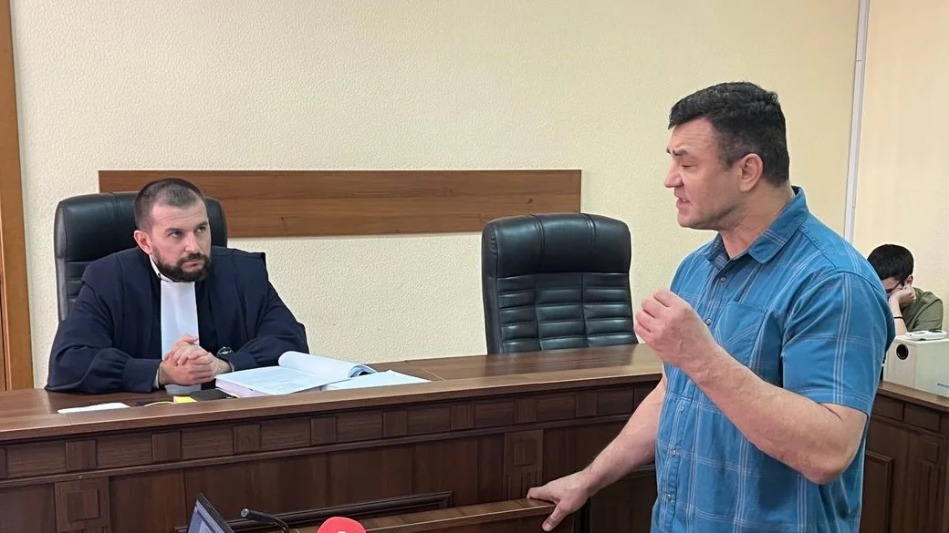 Депутат Микола Тищенко на засіданні Вищого антикорупційного суду