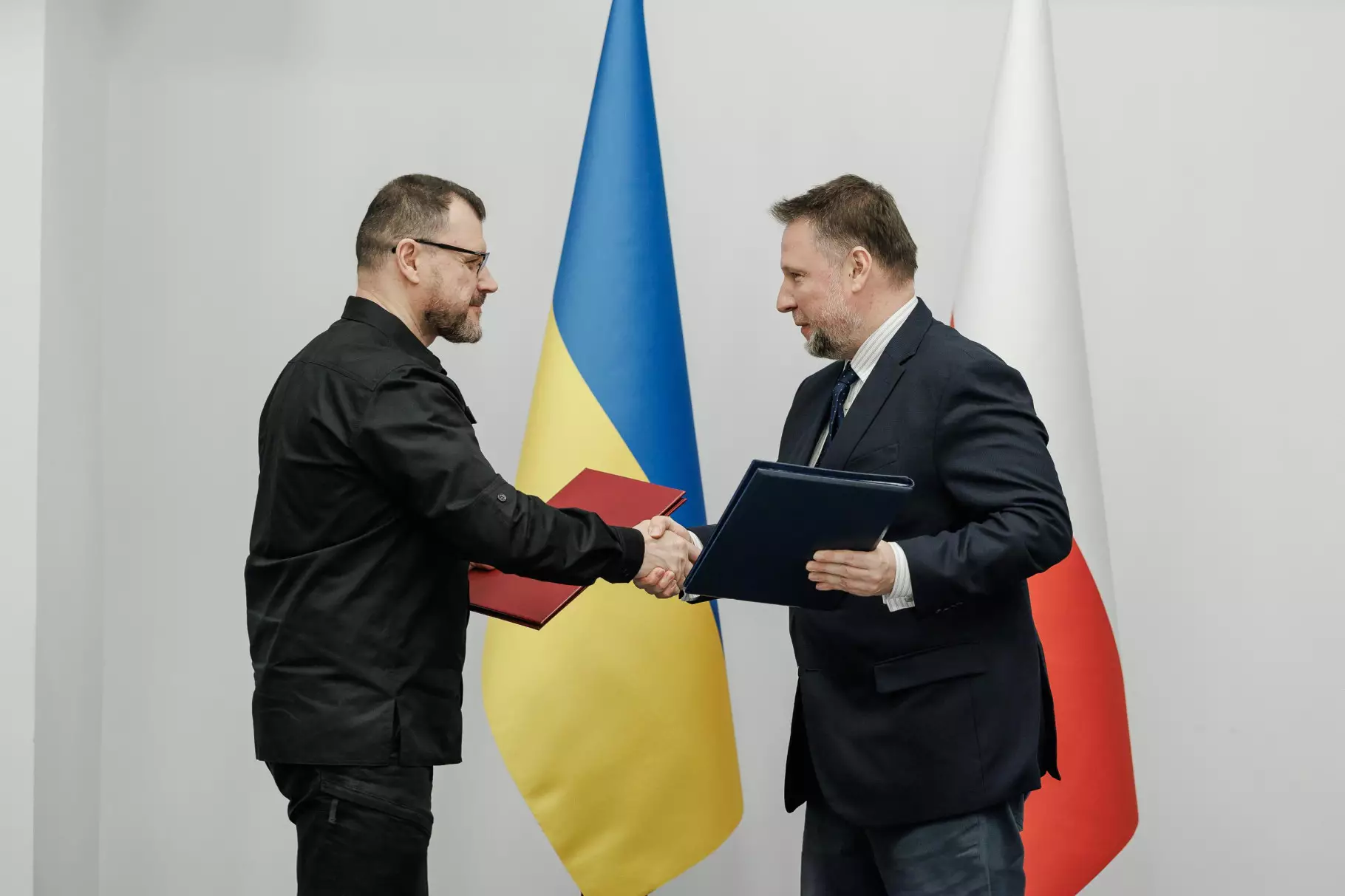 Андрій Сибіга під час зустрічі з польським представником щодо стратегічних відносин України та Польщі