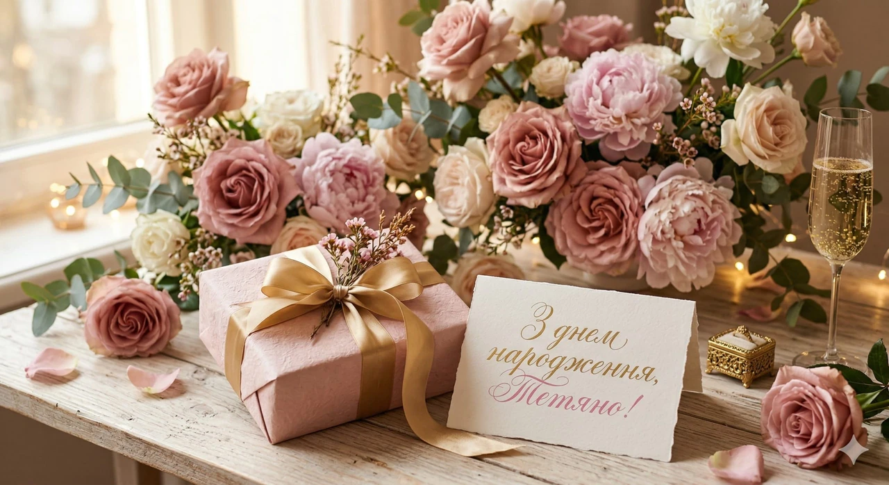 Прикольні привітання з днем народження Тетяні: теплі й веселі